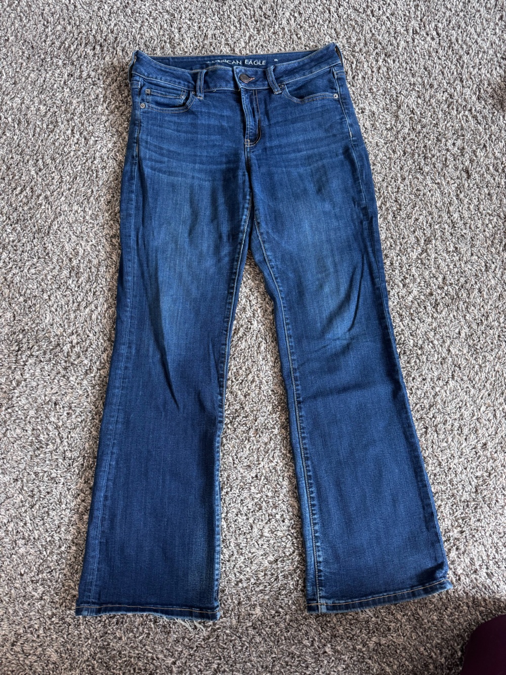 American Eagle Outfitters Dark Blue Boot Cut Jeans